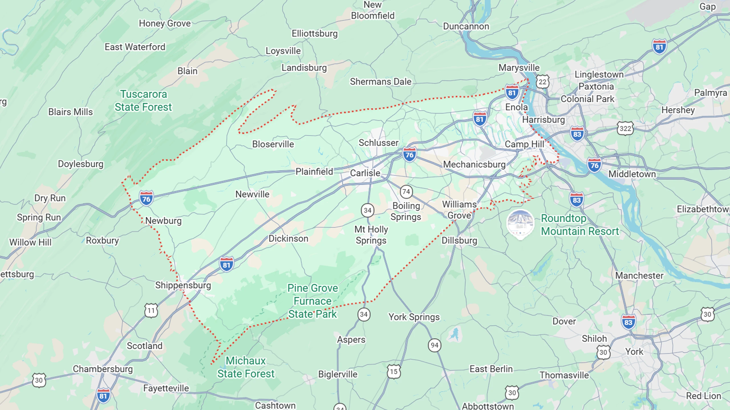 Cumberland County Pennsylvania neighborhood homes