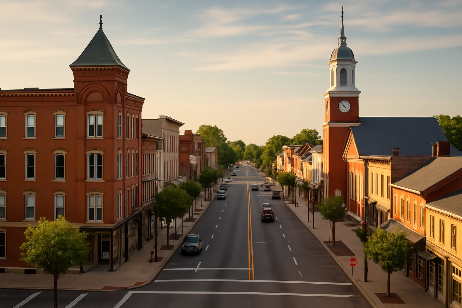 Downtown Hanover Pa