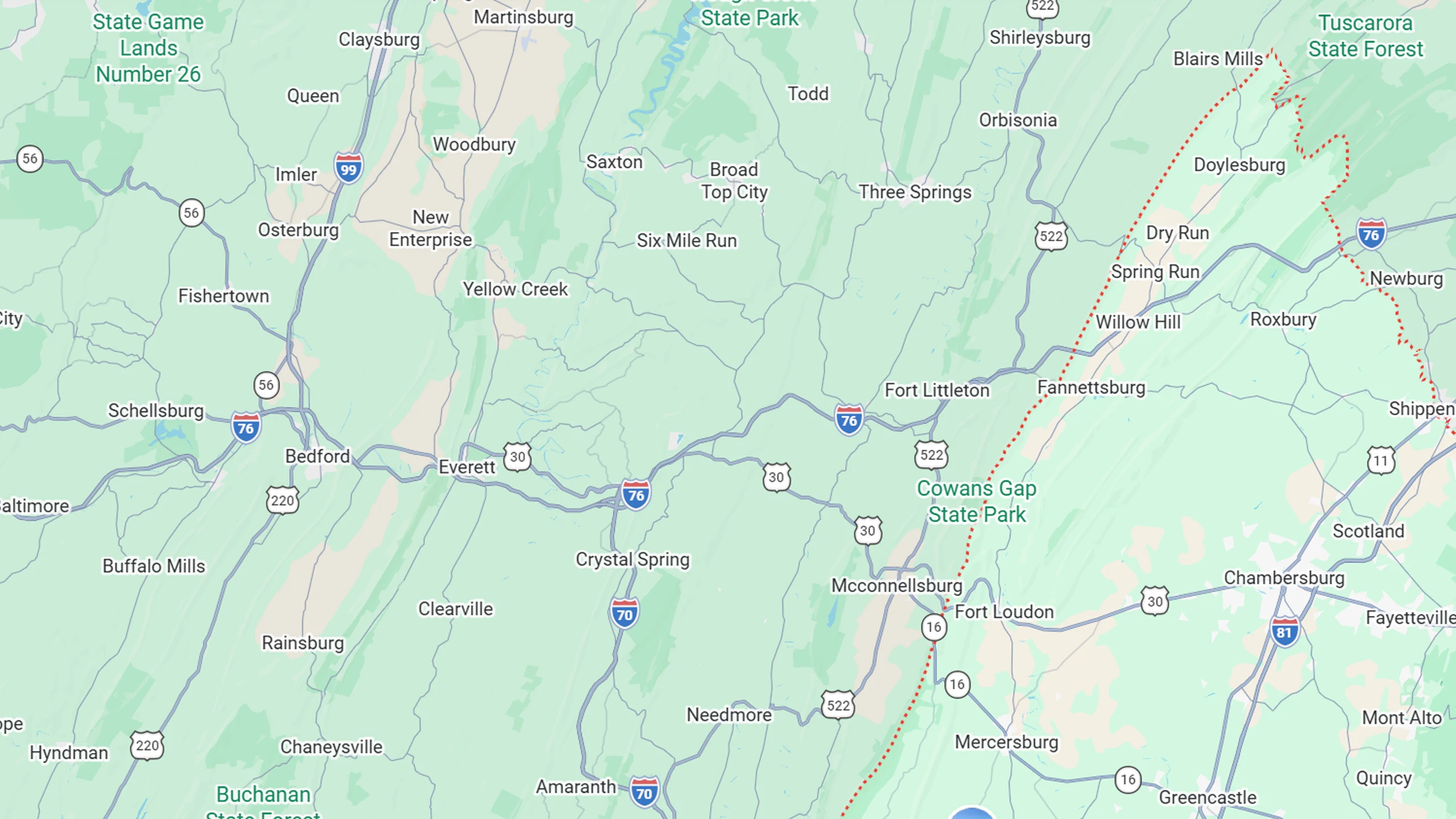 Franklin County Pennsylvania neighborhood homes